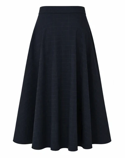 Cras Cph - Aishacras Nederdel - Dark Grey Check